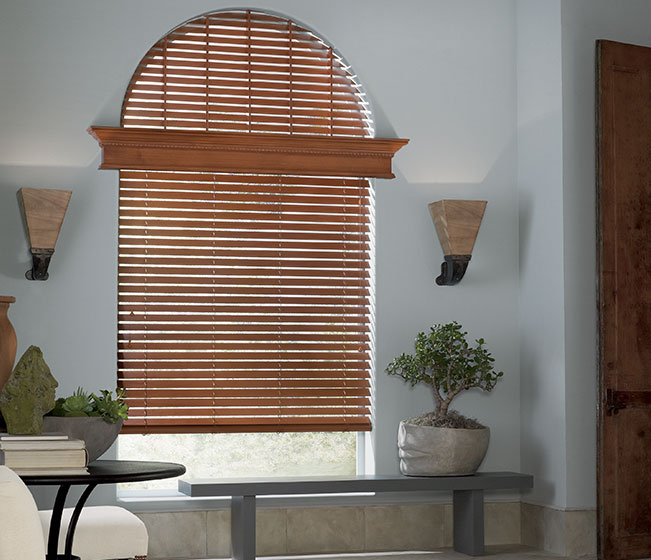 wood blinds